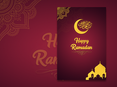 Happy Ramadan Greeting design graphic graphic design greeting happy ramadan photoshop ramadan