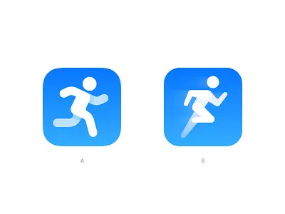 Logo-Running app design icon illustration logo run sports ui