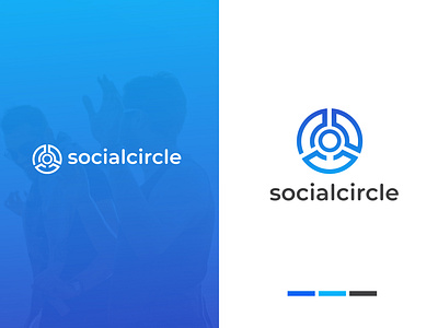 Logo Concept socialcircle brand design brandidentity branding branding design bussines corporate branding desainlogo logo logodesign modern logo