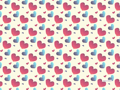 Pattern design with love theme illustration pattern pattern a day pattern art pattern design patterns print design surface design surface pattern textile design textile pattern