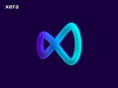 Xera 3d design designer lettering logo logotype print typography x