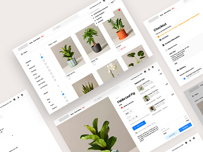 🚚 E-commerce cart e commerce e commerce design ecommerce flat minimal product design shop shopping ui ux web