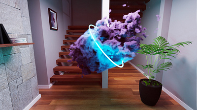 Cloudy with a chance of experimenting 3d 3d art abstract blender3d cgi colors design illustration photoshop render surreal