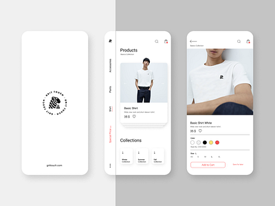 Grit touch Concept App app design design app diseño interaction design logo prototype ui ui design ui web design ux web