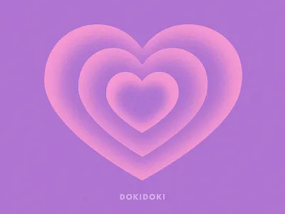 Heartbeat contrast gaussian graphic graphic design graphicdesign heart illustration noise photoshop pink purple web design