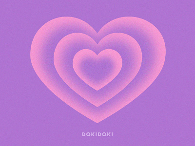 Heartbeat contrast gaussian graphic graphic design graphicdesign heart illustration noise photoshop pink purple web design