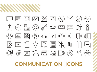 Communication Icons chat communication computer connection contact conversation email globe group icon illustration internet laptop mail message people phone sign symbol vector