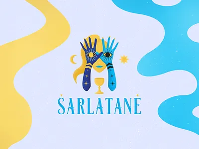 Divination Surreal Logo Design branding devachan divination dream illustration logo magic magick mindfulness mysticism spiritual surreal symbolism tarot trippy wicca wiccan