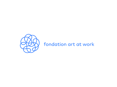 Art at Work abstract art branding brush brushes brushpen design dribbble illustration lettering logo logotype motion space typography white