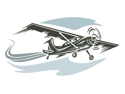 Aircraft art design illustration illustrator logo vector