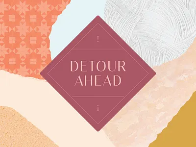 Postponed blog coronavirus covid 19 detour pattern postpone sign texture typography wedding