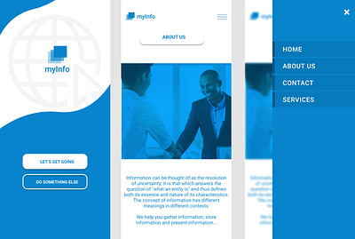 myinfo app design