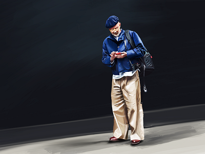 Street style illustration art artist design digital illustration digitalart fashion illustration illustration procreate