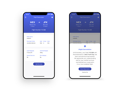 UX Writing 001 | Cancellation Notification airline app app design app ui concept flight flight cancelation flight detail ios mobile mobile app notification ui ux ux writing uxui uxuidesign writing