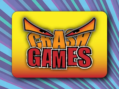 crash games tease A art design icon illustration illustrator logo typography vector