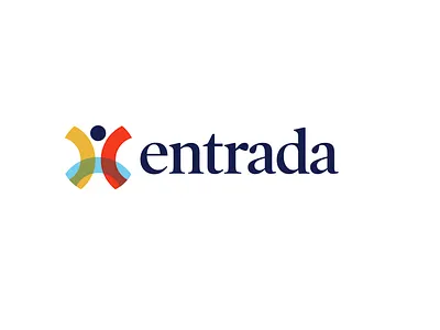 Entrada Logo Concept A 2020 branding dribbble graphic design logo typography