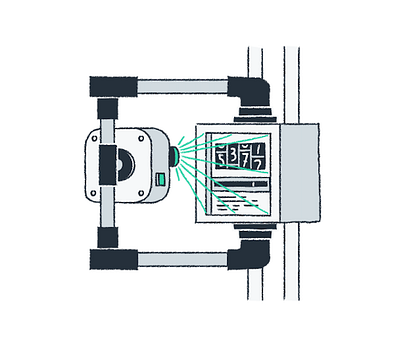 eCamera Enerbrain Illustration camera design icon icon illustration infographic rubrastudio