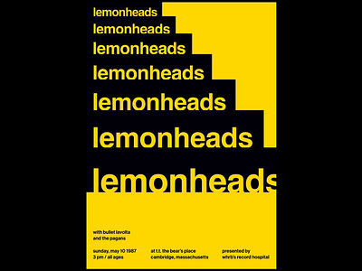 Lemonheads - Swissted Animated animation animation 2d css gsap html illustration kinetic type kinetic typography kinetictype motion motion design music music art poster poster art print print design typographic typographic art typography