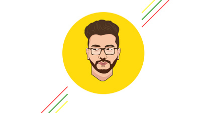 Cartoon Avatar for YouTube, Facebook, Twitch adobe illustrator avatar avatars design illustration vector