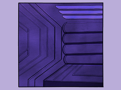 ALIEN COMIC ACT 01 / PT 02 / SLIDE 01 alien comic art comic artist comic book illustration nostromo sci fi sequential art webcomic xenomorph