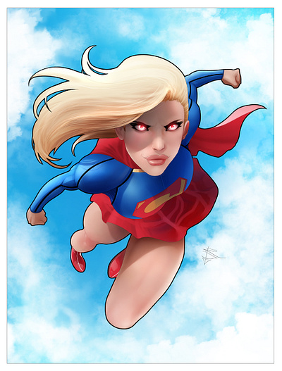 SuperGirl comics dcu supergirl superhero superman