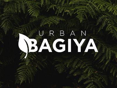 Logo Design | Urban Bagiya branding branding and identity leaf leaflogo leaves logo logodesign natural nature