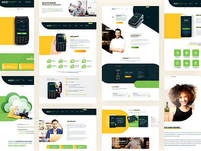 Website - Neo Pagamentos design site ui uidesign uidesigner uiux uiuxdesign ux uxdesigner website