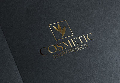 Logo design and brand extension for cosmetic company branding business card creative creative logo design logo logo design vector