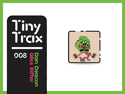 Tiny Trax 008 aiga album art album artwork album cover album cover art album cover design album covers branding dan deacon dan deacon gliss riffer design gliss riffer graphic design illustration miniature music tiny trax vector vector art vector illustration