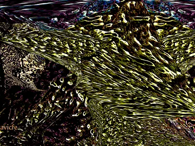 Sea Star on the Seabed abstract abstract art art artwork background bright conceptual crystal decorative design digital art fantasy geometric illustration mavicfe photoshop seabed shape star texture