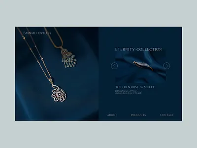 Jewelery brand- landing page adobe animation branding communication communication design dailyui illustration jewelery minimal photography shop typography uidesign uiux user experience userinterface uxdesign visual design webdesign website design