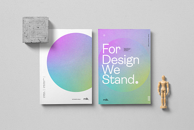 Milk Identity branding branding design costa rica design gradient icon illustration logo minimal print typography