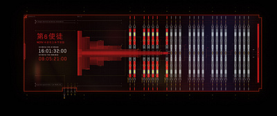 Neon Genesis Evangelion futuristic user interface. ai data evangelion fui fuidesign motiongraphics