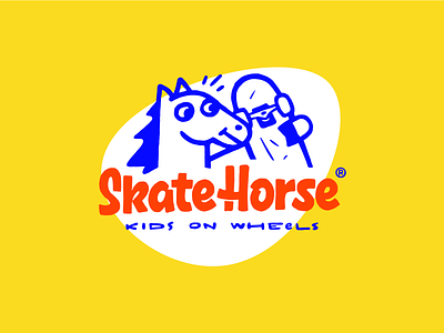 Skatehorse branding customtype illustration lettering logo logotype typemate