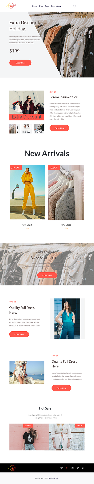 shop website branding business clean design logo ui ux vector web website