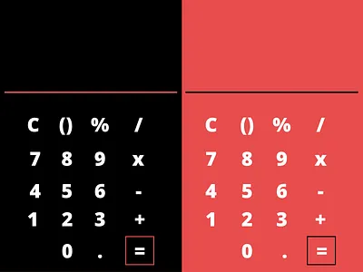 Calculator daily 100 challenge dailyui