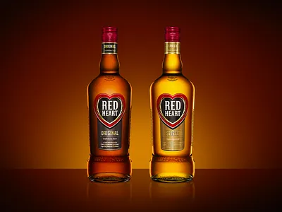 Red Heart Rum Packaging branding design packaging packaging design packaging designer rum rum packaging