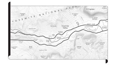 Sanni Typeface in Use california map font design font family fonts humanist italic maps national parks oblique regular rock climbing topographic topographic map type type design typeface typeface design typography yosemite