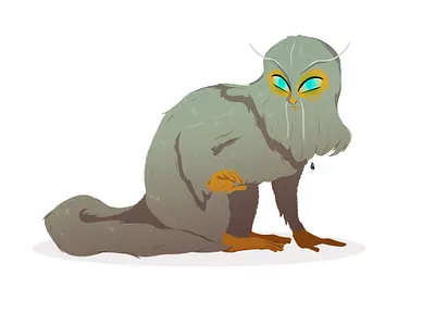 Demiguise animation art artist artwork character characterdesign childrenillustration childrens illustration design doodle