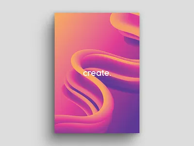 Create adobe art blend clean colour create design digitalart gradients illustration illustrations illustrator minimal modern modes new typography