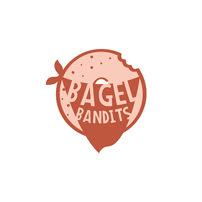 Bagel Bandits Logo brand branding logo logo design logo design branding