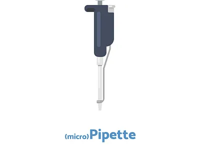 Week1 - Pipette flat illustration illustration sciart science vector