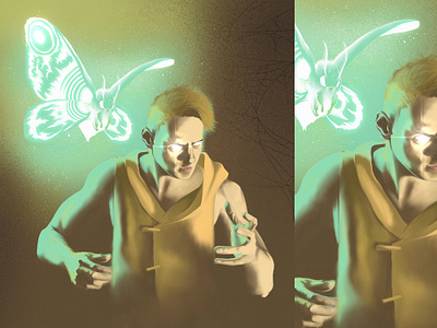 Mothra drawing dungeons and dragons mothra