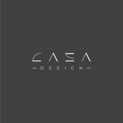 CASA Logo Concept casa design interior design logo logomark logotype simple simple logo
