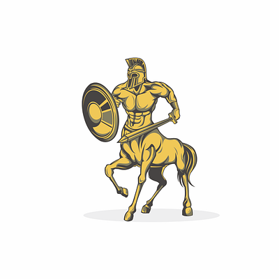 HORSPARTAN artwork graphic illustration logo spartan war warrior