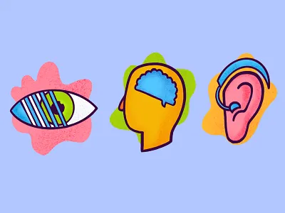 My first approach to web accessibility blog design draw illustration matrushka ui