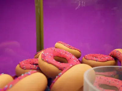 Everything for a donut 3danimation animation characteranimation characterdesign cinema4d clawmachine designertoy motiondesign motiongraphics spacerabbit spacerabbitstudio