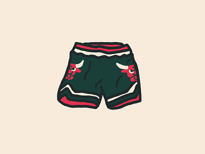 Shorts air jordan basketball bulls chicago chicago bulls drawing hoops illustration jordan mj nba pippen shorts