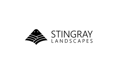 Stingray Landscapes | Logo Design branding illustrator logo logo design logomark logotype