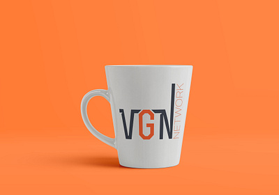 VGN - 50 Day Logo Challenge - Day 37 branding dailylogo dailylogochallenge design graphicdesign logo logo design logodesign mug network news news network photoshop typography vgn videogamenews